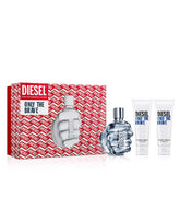 Diesel Only The Brave Gift Set 125ml EDT + 2 x 75ml Shower Gel