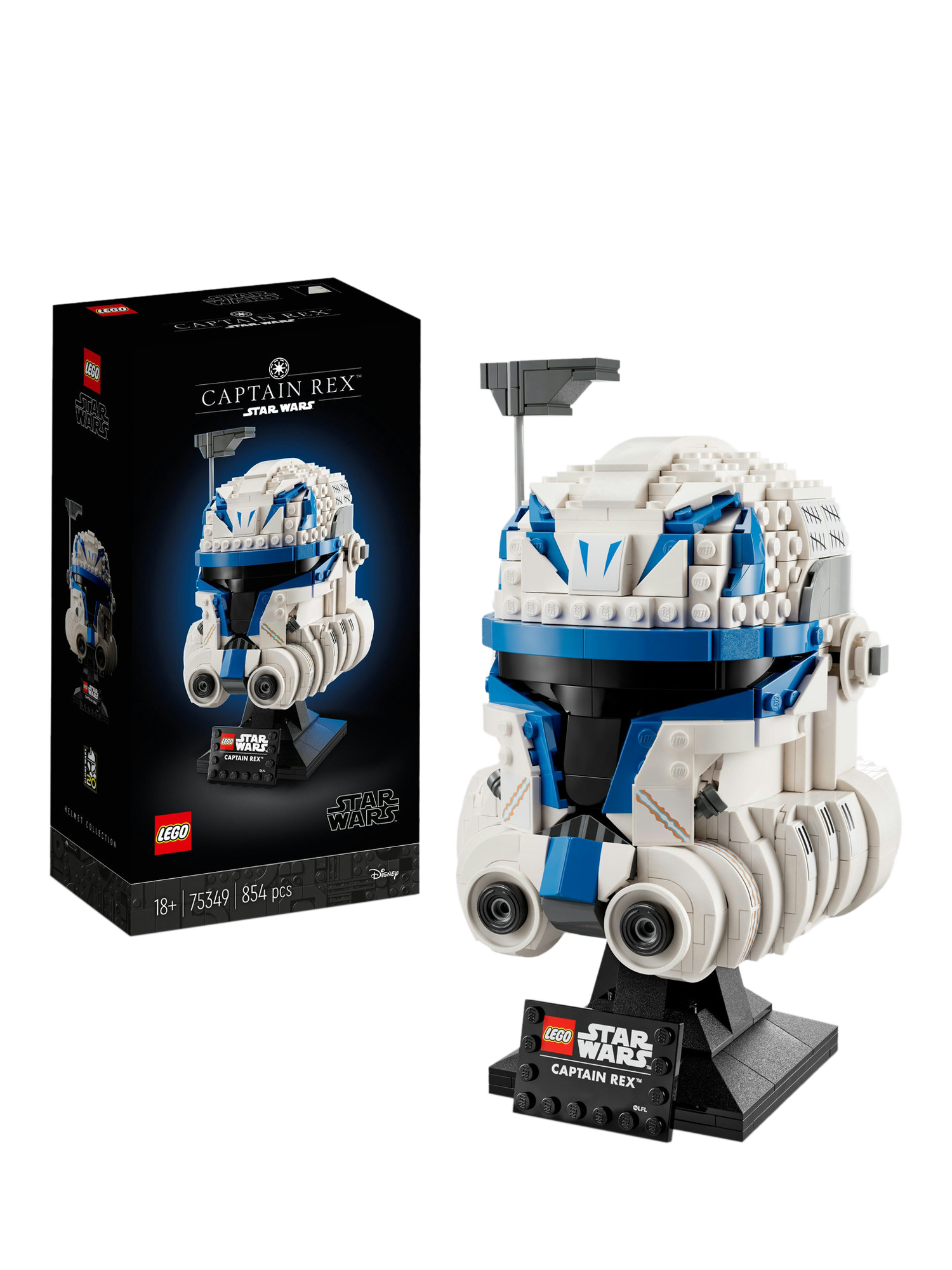 LEGO Star Wars Captain Rex Helmet The Clone Wars Set 75349 - Sense42 Beauty and Health