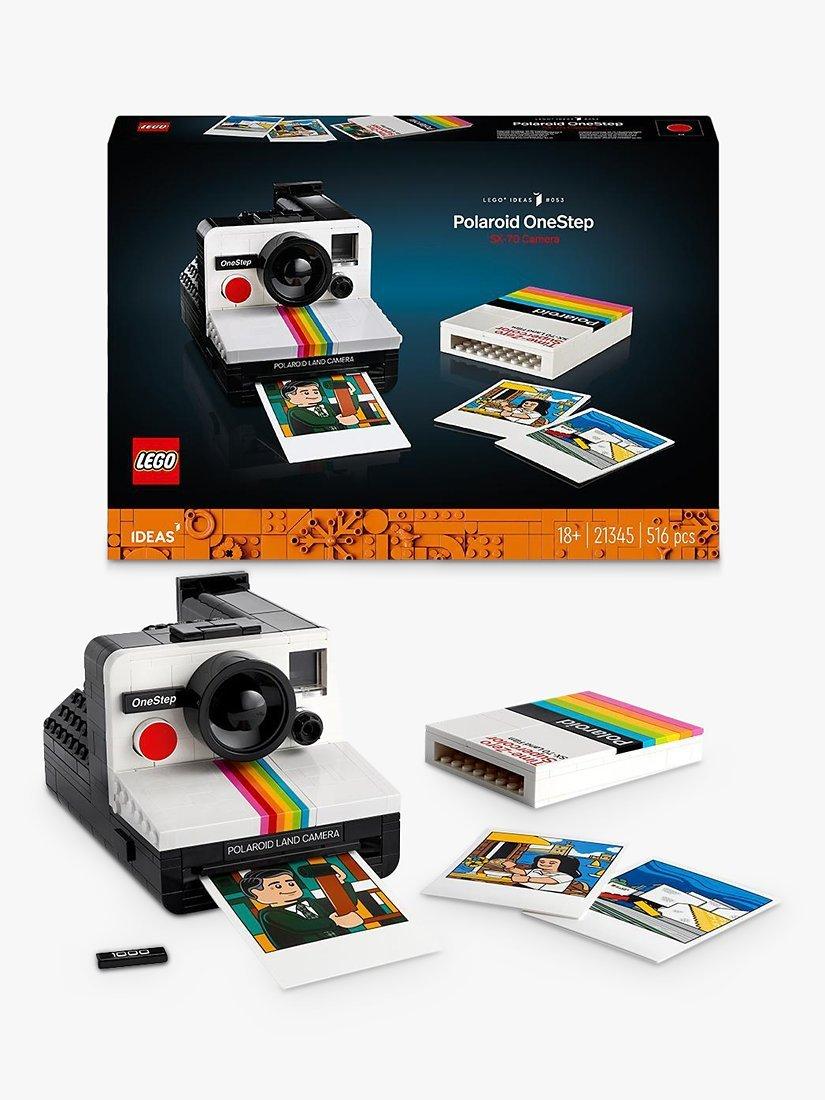 LEGO Ideas Polaroid OneStep SX-70 Camera Adults Set 21345 - Sense42 Beauty and Health