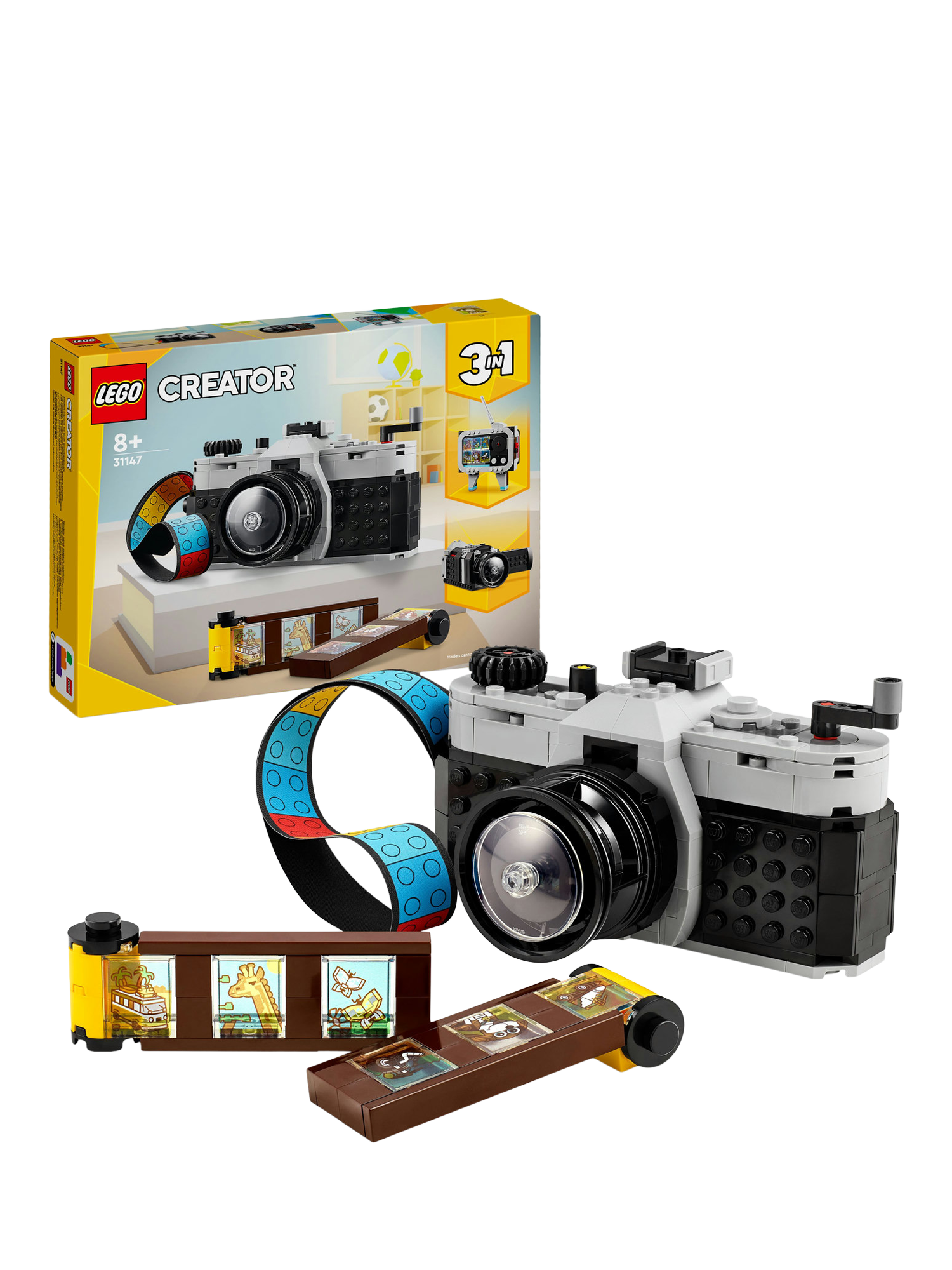 LEGO Creator 3in1 Retro Camera Toy for Girls and Boys 31147 - Sense42 Beauty and Health