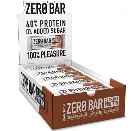 Zero Bar, Chocolate Coconut - 20 x 50g - Sense42 Beauty and Health