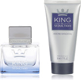Antonio Banderas King Of Seduction Gift Set 50ml EDT + 50ml Aftershave Balm - Sense42 Beauty and Health