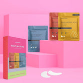 Beauty Pro Multi-Masking Face & Eye Set 3 Pieces (This set contains: 1x Vitamin C Brightening Sheet Mask 1x Hyaluronic Hydrating Sheet Mask 1x Eye therapy Mask)