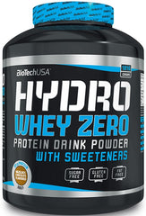 Hydro Whey Zero, Vanilla - 1816g - Sense42 Beauty and Health