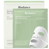 Biodance Refreshing Sea Kelp Real Deep Mask - 4 x 34g
