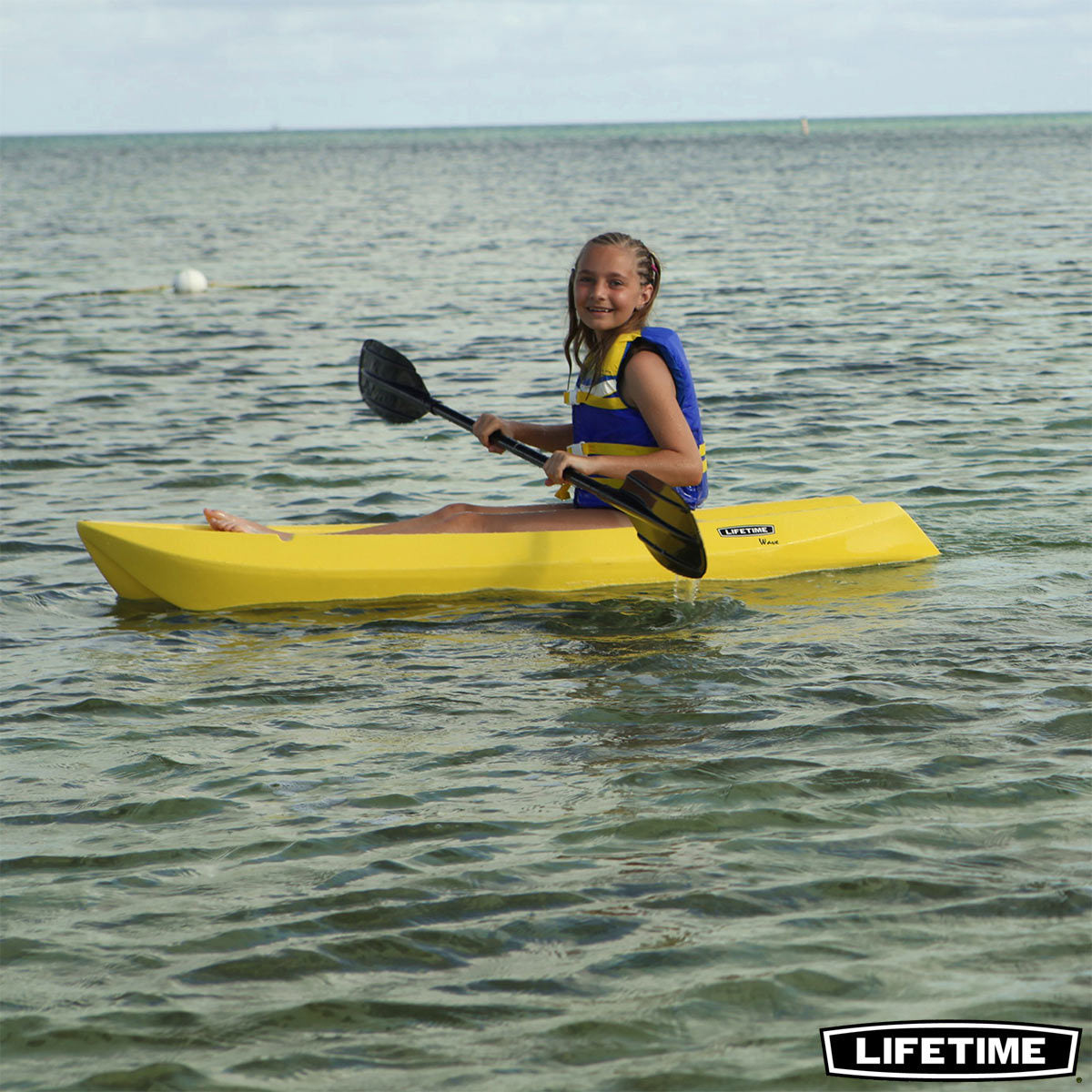 Lifetime Wave 6ft (180 cm) Sit On Youth Kayak + Paddle - Sense42 Beauty and Health