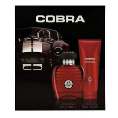 Carroll Shelby Red Cobra Gift Set 100ml EDT + 150ml Hair & Body Wash