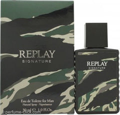 Replay Signature for Men Eau de Toilette 1.0oz (30ml) Spray - Sense42 Beauty and Health