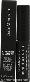 bareMinerals Strength & Length Serum-Infused Brow Gel 0.2oz (5ml) - Honey - Sense42 Beauty and Health