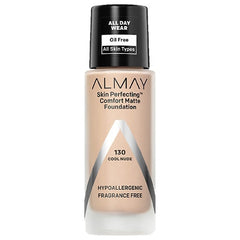 Almay Skin Perfecting Comfort Matte Foundation 30ml - 130 Cool Nude