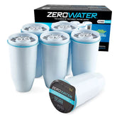 ZeroWater Replacement Water Filters, 6 Pack - Sense42 Beauty and Health