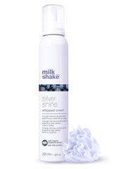 Milk_shake Silver Shine Whipped Cream Leave-In Foam Conditioner 200ml - Sense42 Beauty and Health