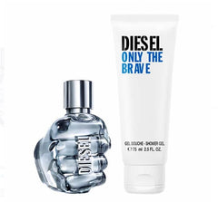 Diesel Only The Brave Gift Set 50ml EDT + 100ml Shower Gel - Sense42 Beauty and Health