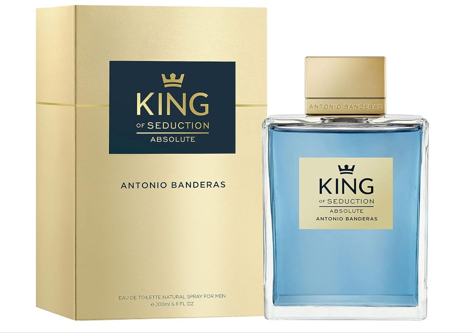 Antonio Banderas King of Seduction Absolute Eau de Toilette 200ml Spray - Sense42 Beauty and Health