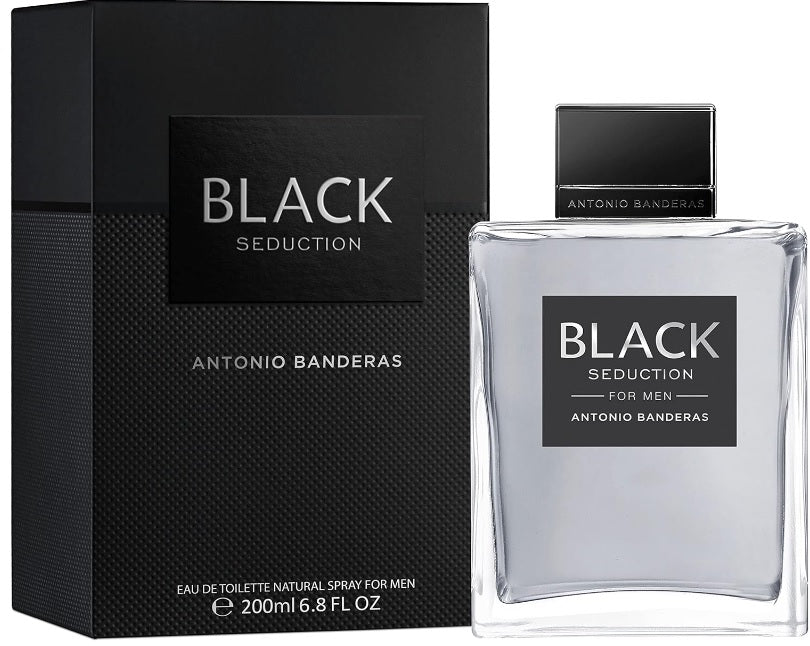 Antonio Banderas Seduction In Black Eau de Toilette 200ml Spray - Sense42 Beauty and Health