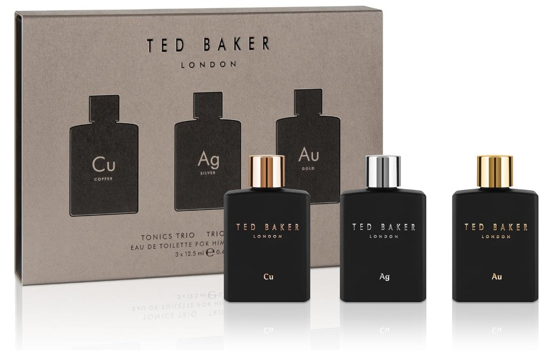 Ted Baker Tonic Mini Gift Set - Exclusive Men's EDT Trio | Sen - Sense42 Beauty and Health