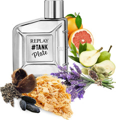 Replay #Tank Plate for Him Eau de Toilette 100ml Spray - Sense42 Beauty and Health