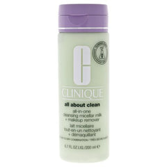 Clinique All About Clean All-In-One Cleansing Micellar Milk + Makeup Remover 200ml - Very Dry To Dry Combination Skin