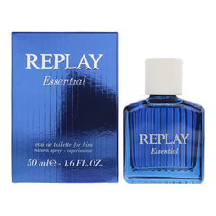 Replay Essential for Him Eau de Toilette 1.7oz (50ml) Spray - Sense42 Beauty and Health