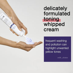 Milk_shake Silver Shine Whipped Cream Leave-In Foam Conditioner 200ml - Sense42 Beauty and Health