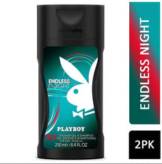 Playboy Endless Night For Him Shampoo & Shower Gel 250ml - Sense42 Beauty and Health