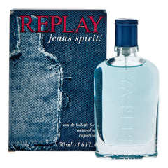 Replay Jeans Spirit! for Him Eau de Toilette 50ml Spray - Sense42 Beauty and Health