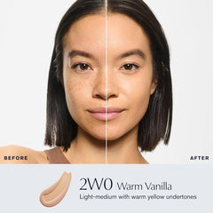 Estée Lauder Double Wear Longwear Matte Foundation SPF 10, 2W0 Warm Vanilla