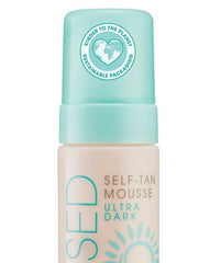 Sunkissed 95 Percent Natural Self Tan Mousse 200ml - Ultra Dark - Sense42 Beauty and Health