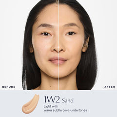 Estée Lauder Double Wear Longwear Matte Foundation SPF 10, 1W2 Sand