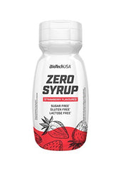 BioTechUSA Zero Syrup Strawberry - 320 ml. - Sense42 Beauty and Health