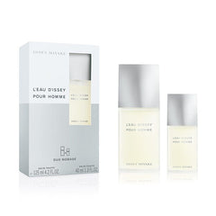 Issey Miyake L'Eau d'Issey Pour Homme Gift Set 125ml EDT + 50ml Shower Gel + 50ml Aftershave Balm