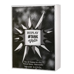 Replay #Tank Plate for Him Eau de Toilette 100ml Spray - Sense42 Beauty and Health