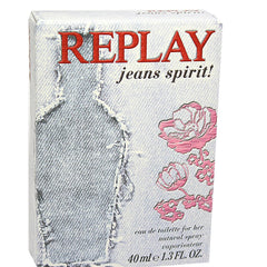 Replay Jeans Spirit! for Her Eau de Toilette 40ml Spray - Sense42 Beauty and Health