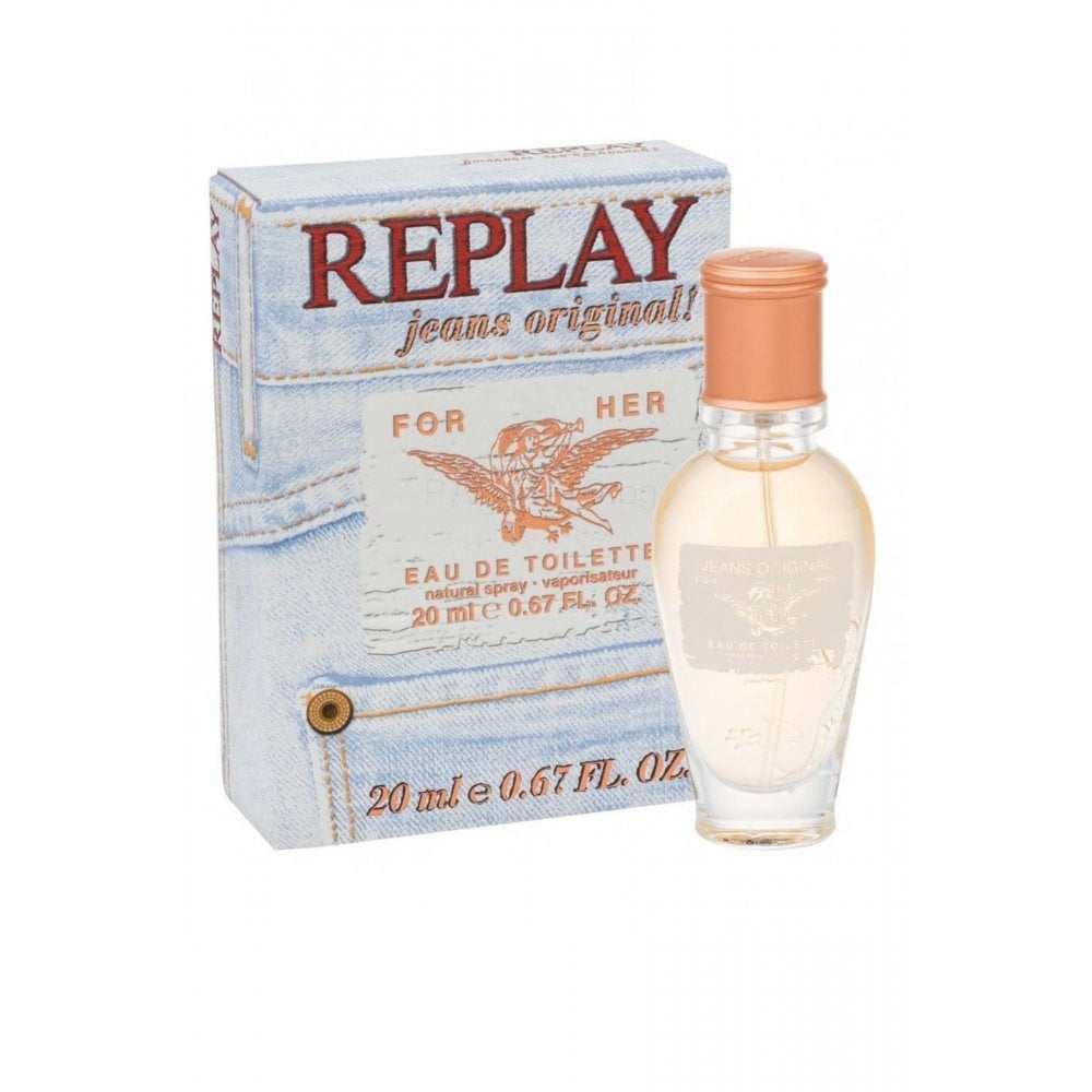 Replay Jeans Original for Her Eau de Toilette 20ml Spray - Sense42 Beauty and Health