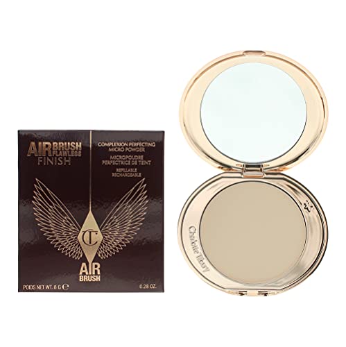 Charlotte Tilbury Airbrush Flawless Finish Pressed Powder 8g - 1 Fair - Sense42 Beauty and Health