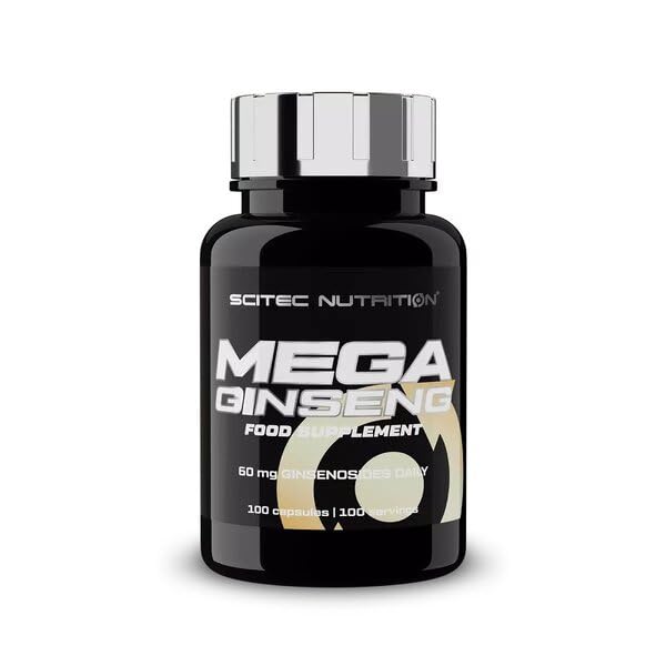 SciTec Mega Ginseng - 100 caps - Sense42 Beauty and Health