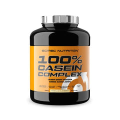 Scitec Nutrition 100% Casein Complex – Micellar Casein Based Casein Complex – with L-Glutamine, Taurine and Plant Enzymes, 2350g, Vanilla - Sense42 Beauty and Health