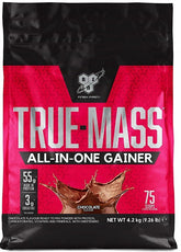 True Mass All-in-One Gainer, Strawberry - 4200g - Sense42 Beauty and Health