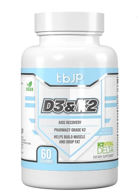 Trained by JP D3 & K2 - 60 caps - Sense42 Beauty and Health