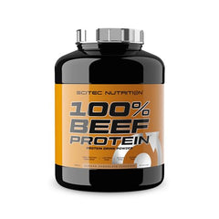 Scitec Nutrition 100% Beef Protein, Flavored Protein Drink Powder, Lactose Free, Sugar Free, Gluten Free, 1.8 kg, Almond Chocolate - Sense42 Beauty and Health