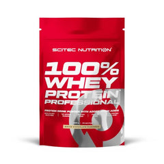 Scitec Nutrition 100% Whey Protein Professional – Enhanced with Extra Amino Acids & Digestive Enzymes – Gluten-Free – Palm Oil Free, 1000 g, White Chocolate - Sense42 Beauty and Health