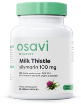 Osavi Milk Thistle Silymarin 100mg - 60 vegan caps - Sense42 Beauty and Health