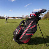 Longridge Elements Waterproof Stand Bag in Black and Red - Sense42 Beauty and Health