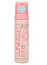 Sunkissed 95 Percent Natural Self Tan Mousse 200ml - Medium - Sense42 Beauty and Health
