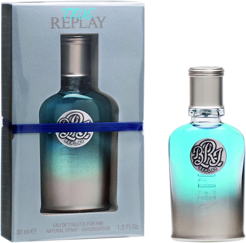 Replay True Replay for Him Eau de Toilette 30ml Spray - Sense42 Beauty and Health