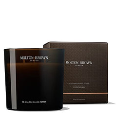 Molton Brown Re-Charge Black Pepper 3 Wick Candle 600g