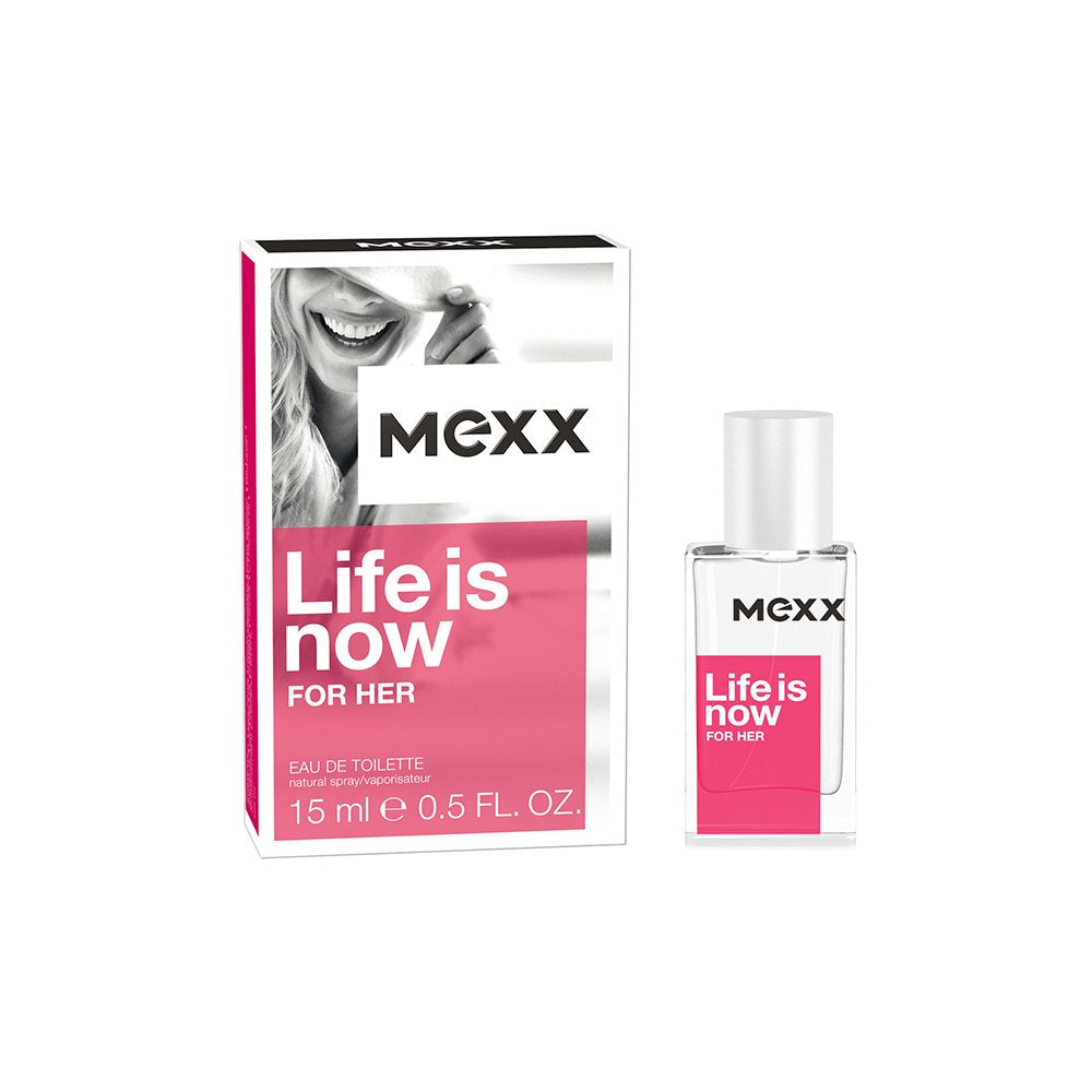 Mexx Life Is Now For Her Eau De Toilette Vaporisateur 15 ml Pack of 1 - Sense42 Beauty and Health