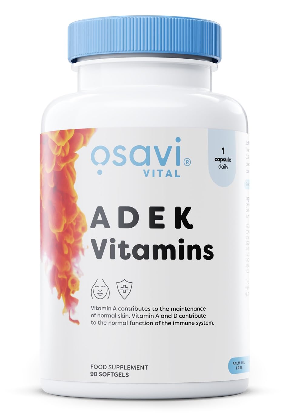 Osavi ADEK Vitamins 90 softgels - Sense42 Beauty and Health