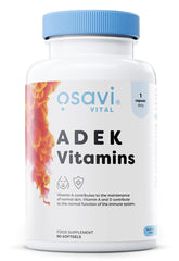 Osavi ADEK Vitamins 90 softgels - Sense42 Beauty and Health