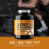 Scitec Nutrition 100% Casein Complex – Micellar Casein Based Casein Complex – with L-Glutamine, Taurine and Plant Enzymes, 2350g, Vanilla - Sense42 Beauty and Health